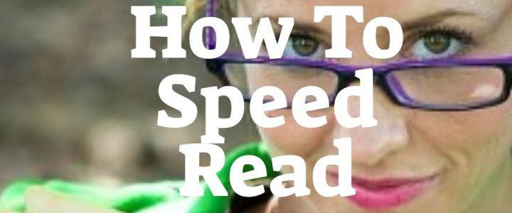 How To Speed Read